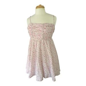 Altar'd State Pink Floral Mini Dress